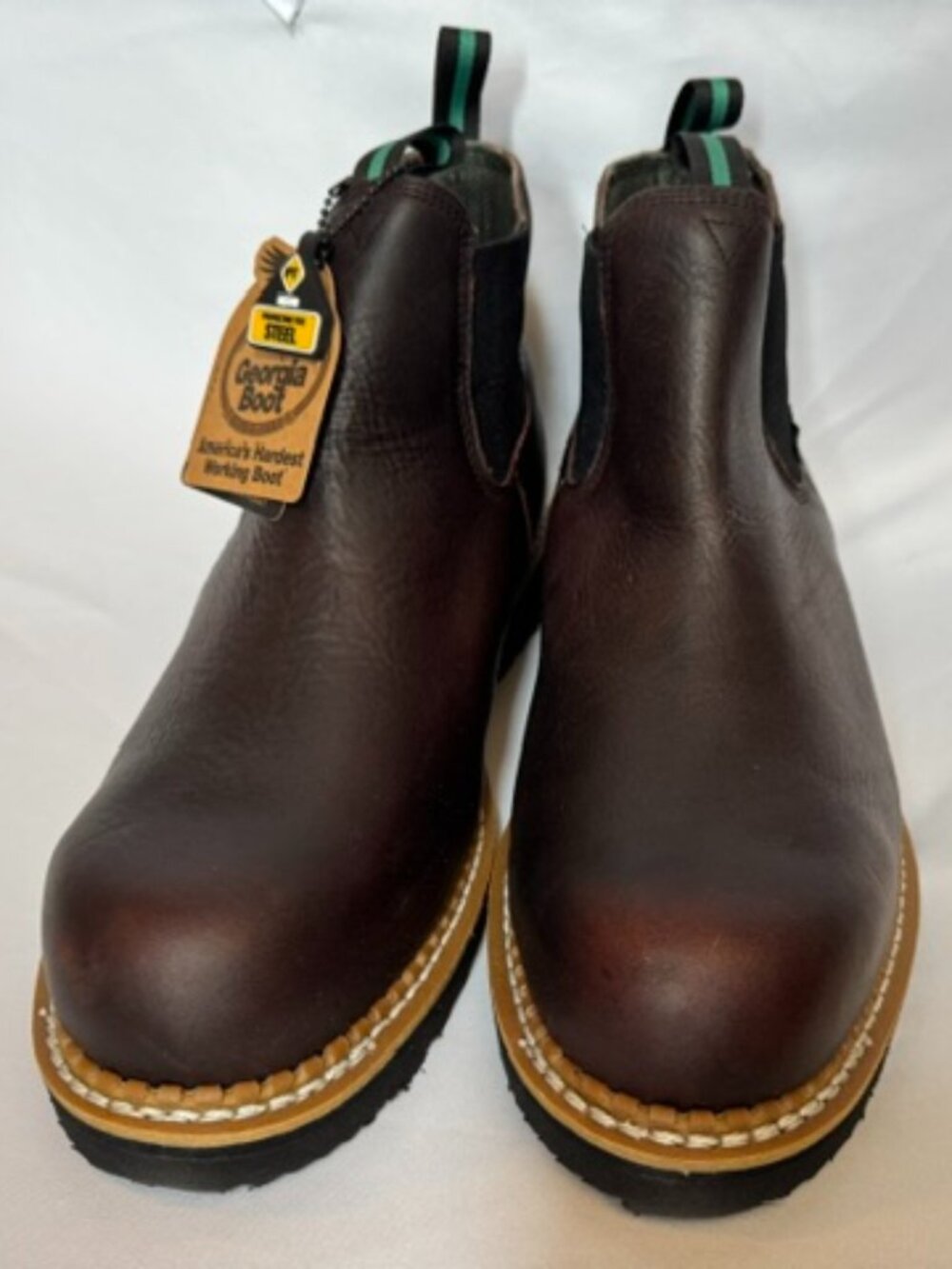 Georgia Giant High Romeo Waterproof Steel Toe Boot Sz 14